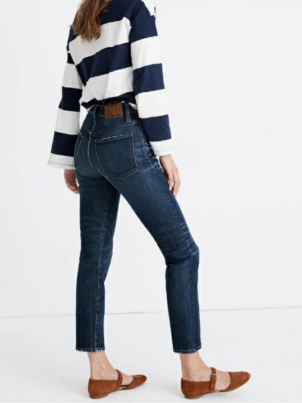 Madewell Rivet & Thread Perfect Vintage High Rise Jeans- Selvedge Edition - Picture 3 of 14